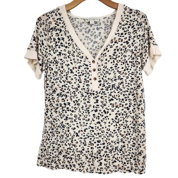 Koolaburra by UGG Sleep PJ Set Animal Print Cat Pajamas Size Small - Picture 4 of 7